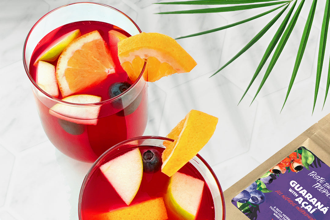 The Perfect ‘Punch’ to Refresh and Revive  Including Recipe: ‘Sangria’ Mocktail  Made with Guaraná and Açaí Tea