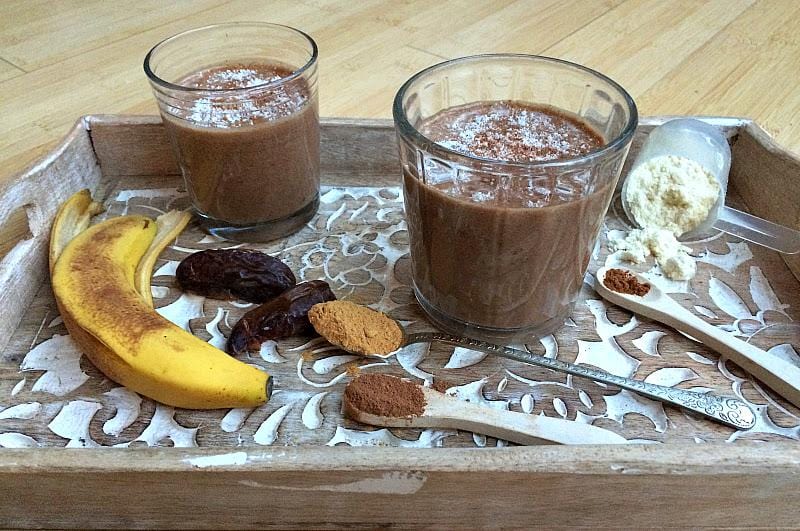 ChocaMalty Maca Protein Smoothie