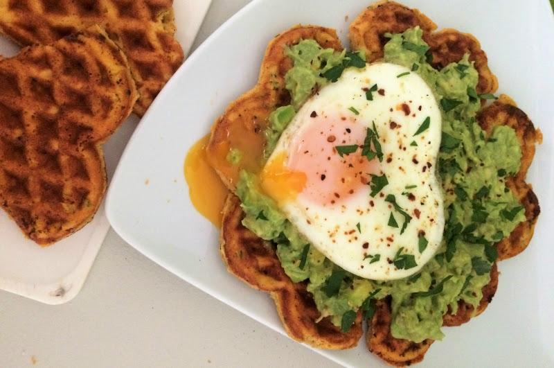 Sweet Potato Maca Waffles