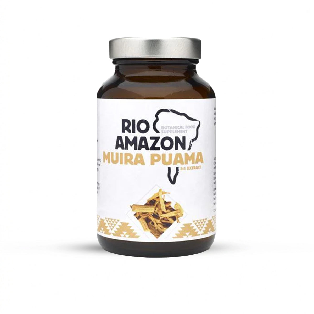 Rio Amazon Muira Puama 5:1 Extract 500mg - 90 Veg Capsules