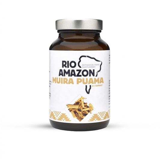 Rio Amazon Muira Puama 5:1 Extract 500mg - 90 Veg Capsules