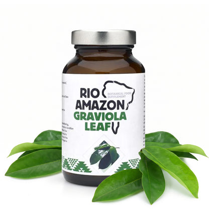 Rio Amazon Graviola (Soursop) Leaf 500mg Veg Capsules