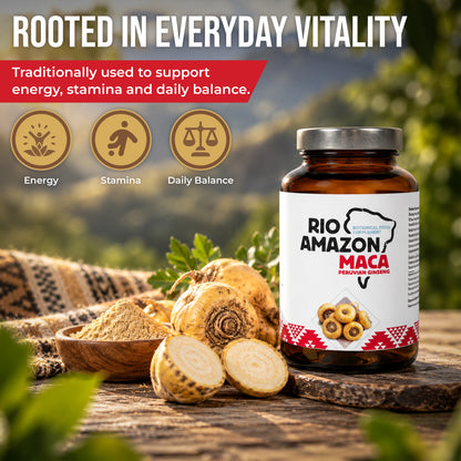 Rio Amazon Organic Maca 500mg Veg Capsules