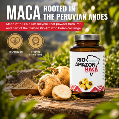 Rio Amazon Organic Maca 500mg Veg Capsules