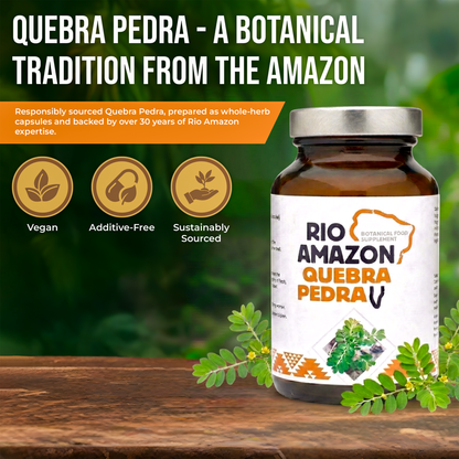 Rio Amazon Quebra Pedra 500mg Veg Capsules