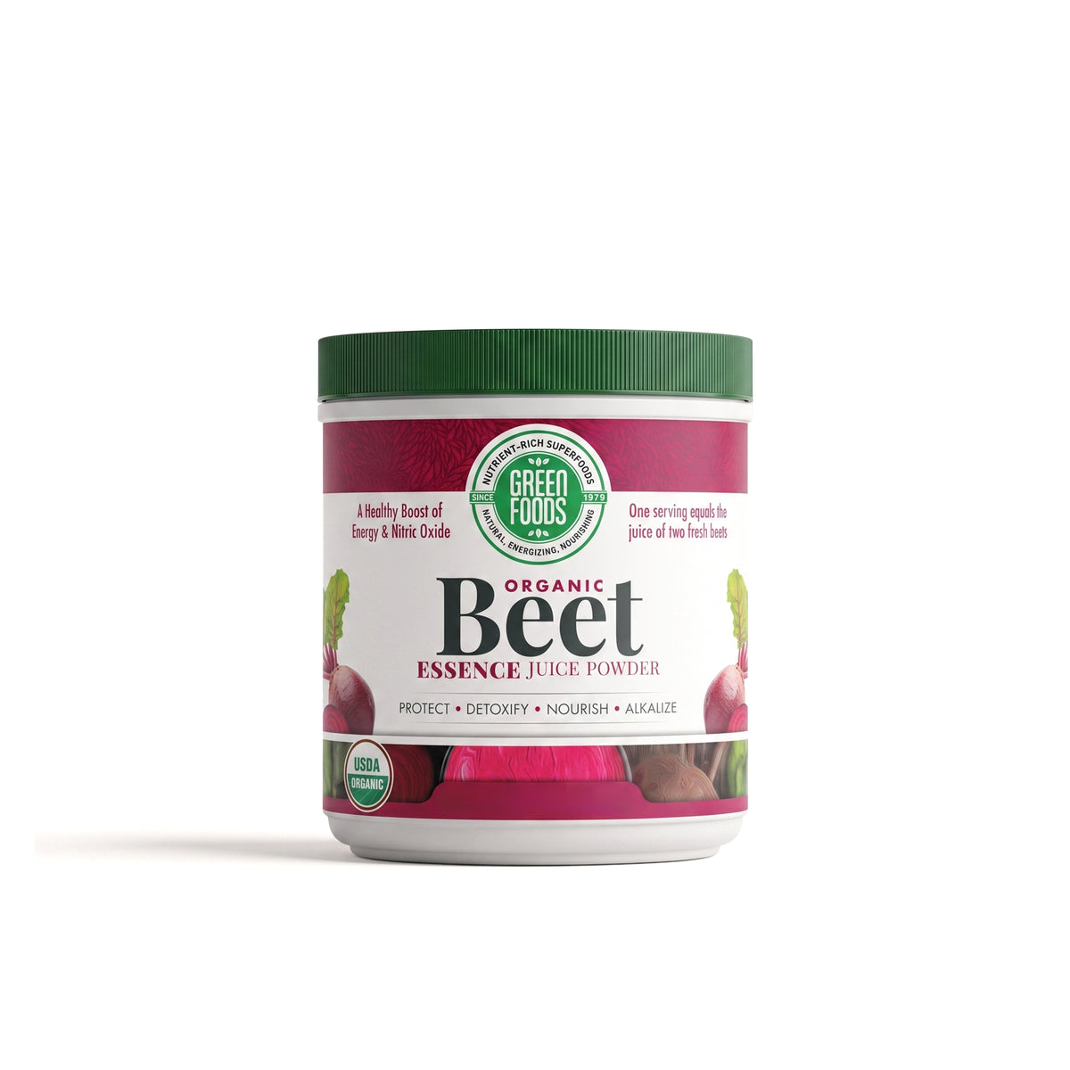 Green Foods Organic Beet Essence Juice Powder - 150g