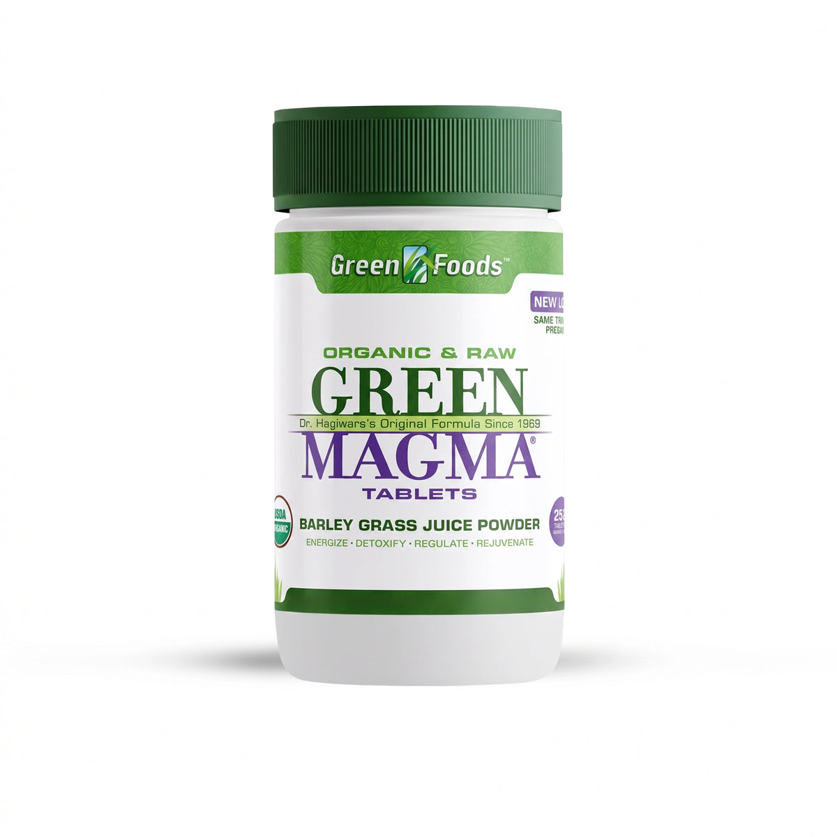 Green Foods Organic Green Magma 250 Tablets
