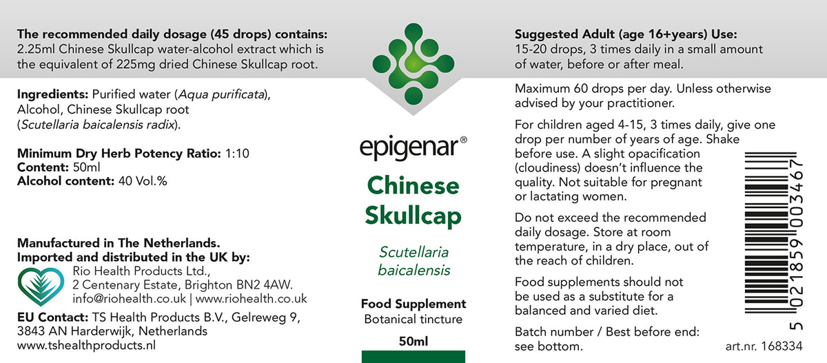 Epigenar Chinese Skullcap Tincture