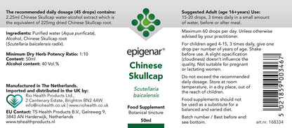 Epigenar Chinese Skullcap Tincture