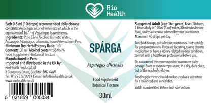 Asparagus officinalis Botanical Tincture