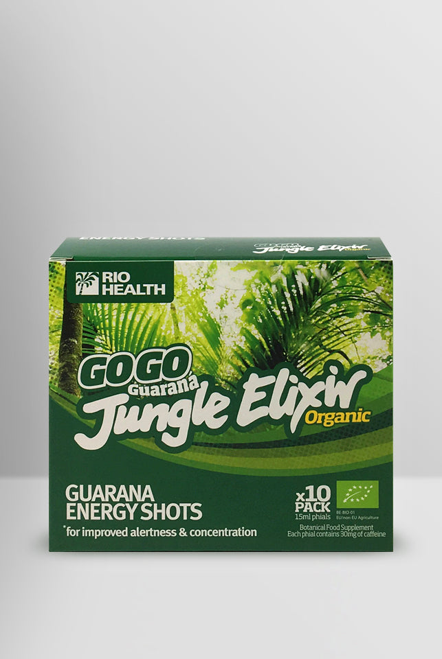 Organic GoGo Guaraná Jungle Elixir 10x15ml Phials